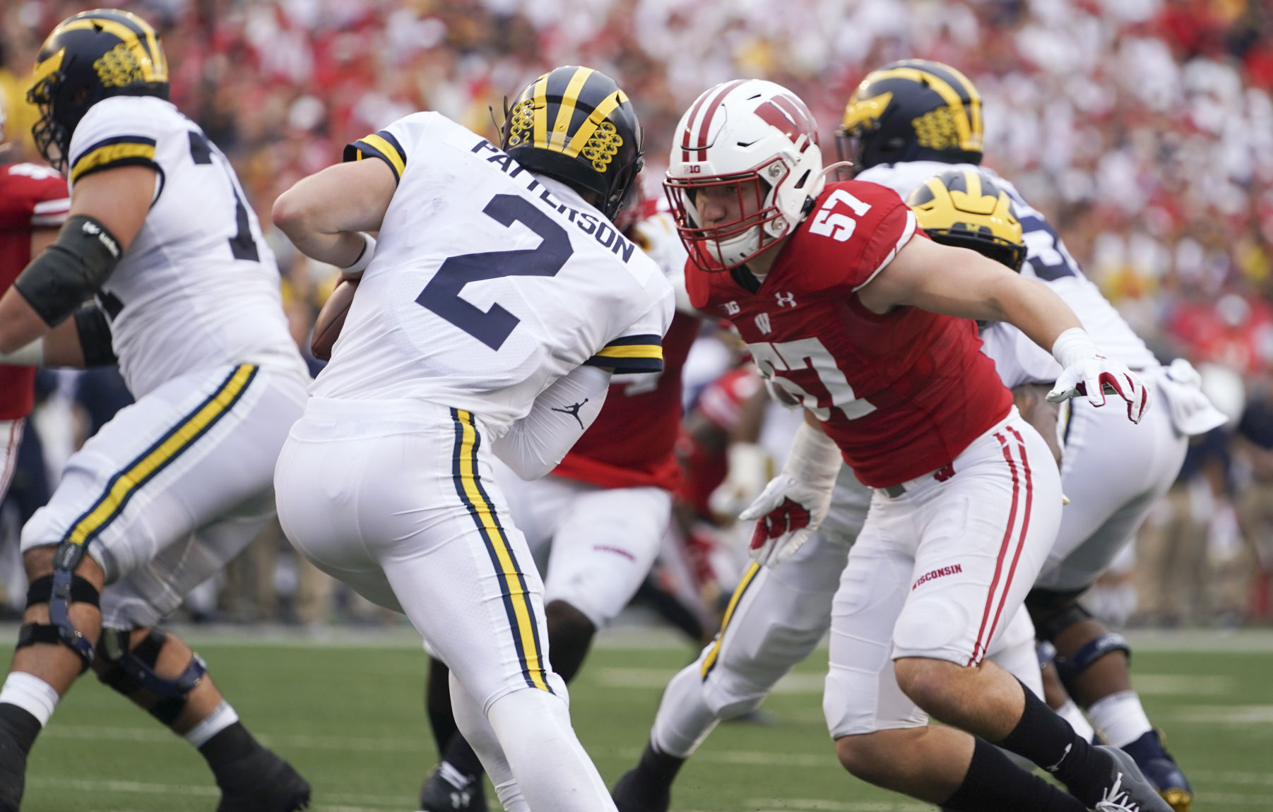 Jack Sanborn - UW vs. Michigan